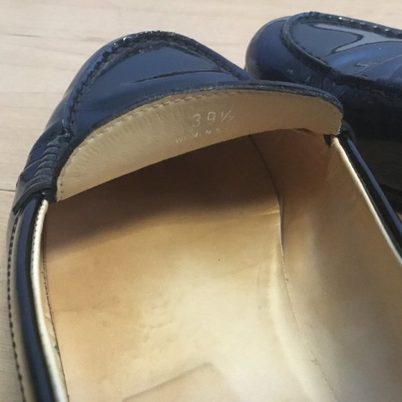 Tod's Patent Leather Loafers 39.5 - Picture 4 of 5